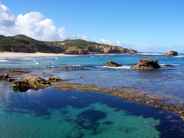 View of the ocean